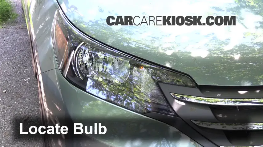 2012 Honda CR-V EX-L 2.4L 4 Cyl. Luces Luz de carretera (reemplazar foco) 